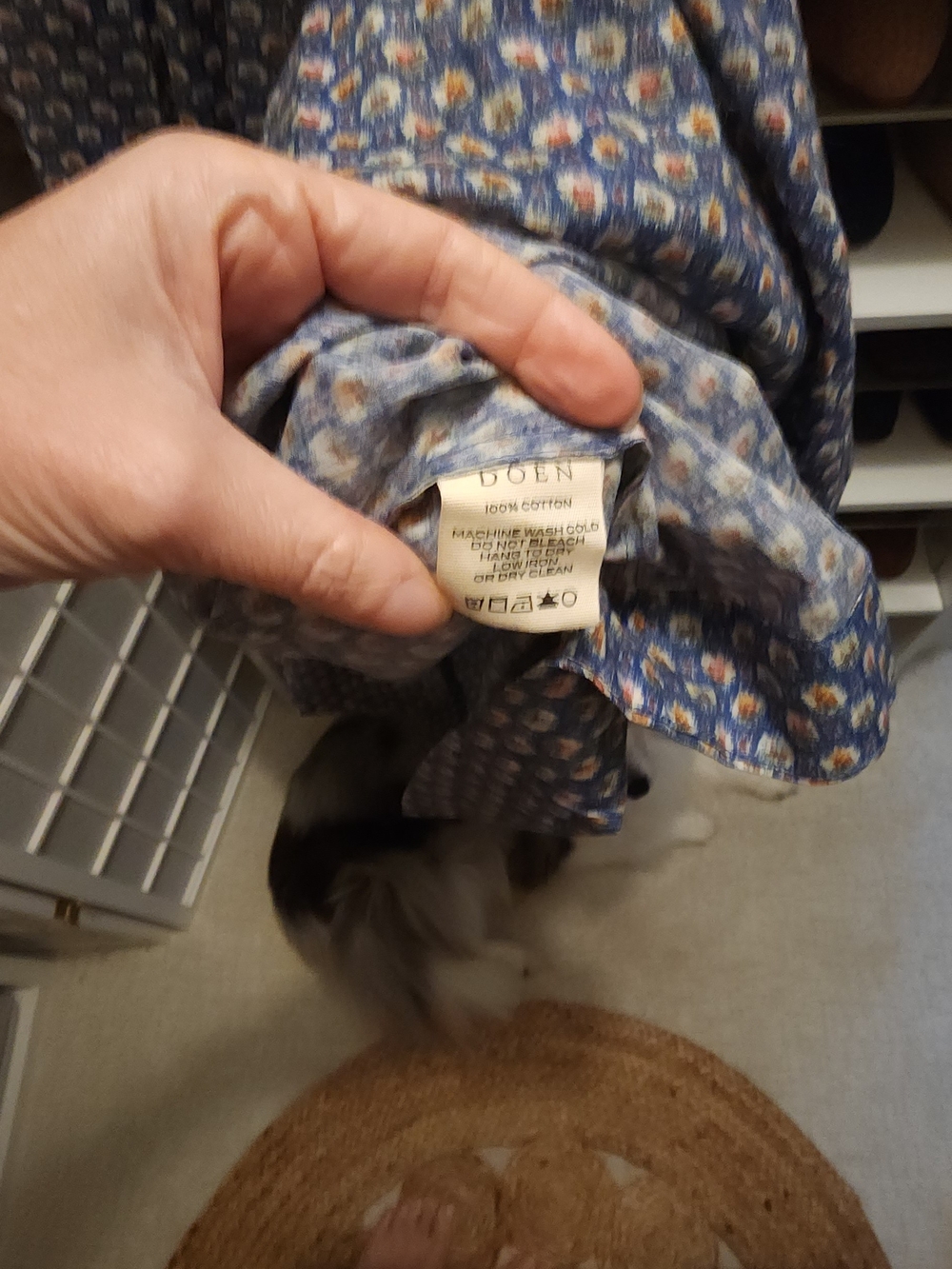 NWOT Doen Quinn dress in Dahlia Ikat - Picture 5 of 6